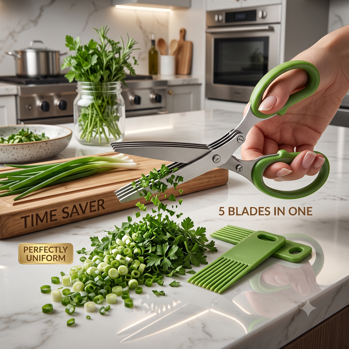 Multi-Blade Kitchen Scissors