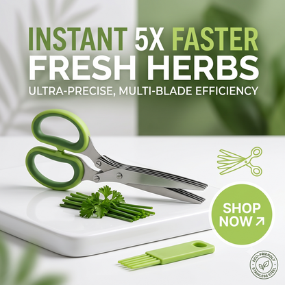 Multi-Blade Kitchen Scissors